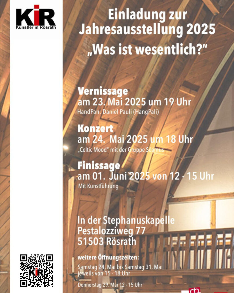 Plakat Jahresausstellung 2025